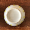 Ensemble de 2 bols en céramique jaune pois blancs et quadrillé gris et jaune par Hello Broc brocante en ligne