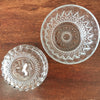 Sucrier vintage en verre moulé de Reims France par Hello Broc brocante en ligne