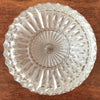 Sucrier vintage en verre moulé Duralex France modèle Diamant forme pomme par Hello Broc brocante en ligne