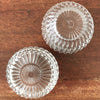 Sucrier vintage en verre moulé Duralex France modèle Diamant forme pomme par Hello Broc brocante en ligne