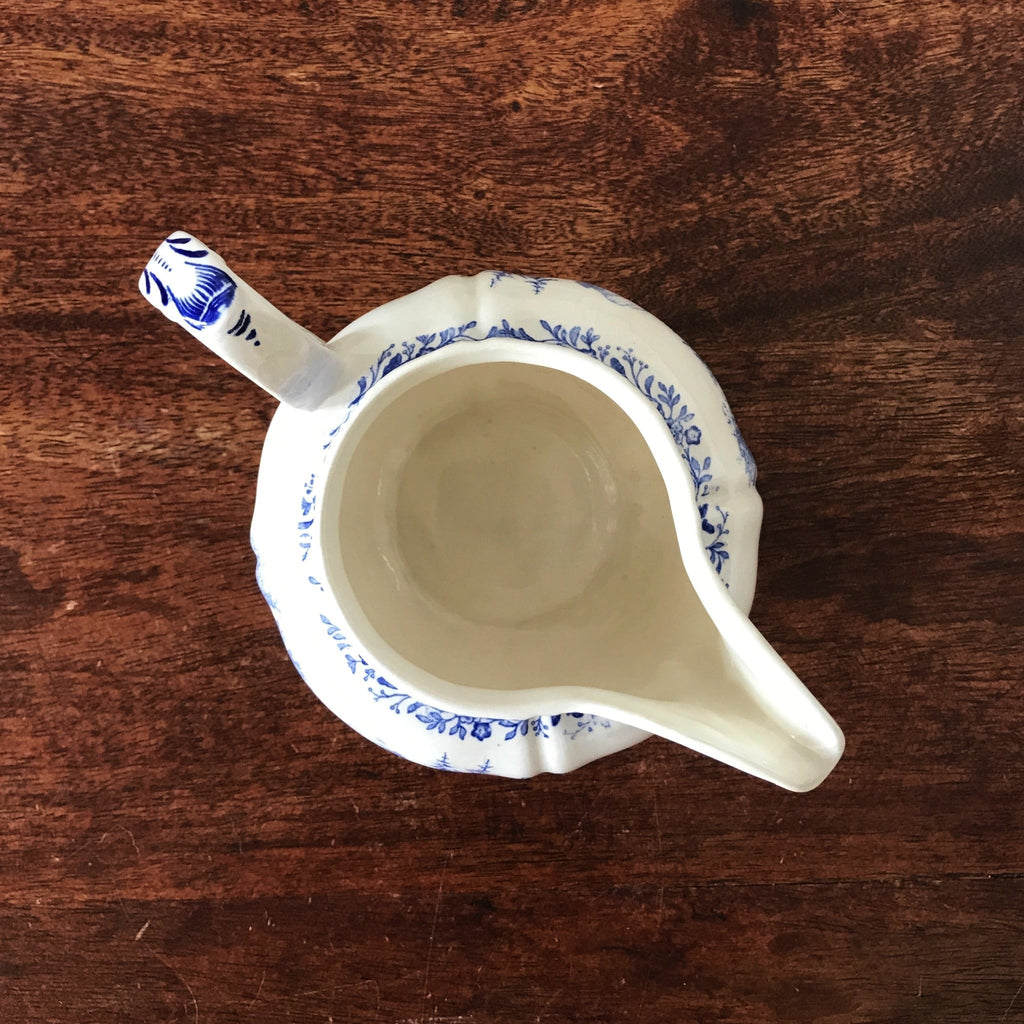Pot à lait crémier Villeroy & Boch décor Burgenland bleu par Hello Broc brocante en ligne