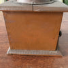 Moulin à café ancien de marque Dalto en bois repeint en marron par Hello Broc brocante en ligne