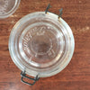 Lot de 2 bocaux de conservation anciens en verre moulé Le Pratique contenance 0,5 Litre par Hello Broc brocante en ligne