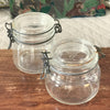 Lot de 2 bocaux de conservation anciens en verre moulé Le Pratique contenance 0,5 Litre par Hello Broc brocante en ligne