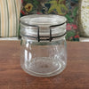 Bocal de conservation ancien en verre moulé Le Pratique 0,5 Litre