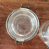 Lot de 2 bocaux de conservation anciens en verre moulé Le Pratique contenance 0,5 Litre par Hello Broc brocante en ligne