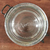 Bocal de conservation ancien en verre moulé Le Pratique 0,5 Litre