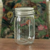 Bocal de conservation ancien en verre moulé Mirbel contenance 1 litre par Hello Broc brocante en ligne
