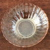 Lot de 4 coupelles vintage en verre moulé irisé orange Huilor par Hello Broc brocante en ligne