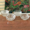Ensemble de 4 coupelles dépareillées vintage mix & match en verre par Hello Broc brocante en ligne
