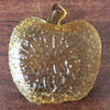 Paire de coupelles vintage en verre texturé ambré forme de pomme Italy par Hello Broc brocante en ligne