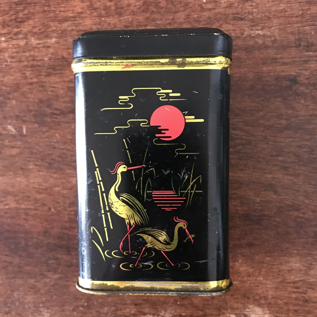 Petite boîte en métal Twinings thé de Ceylan années 80 par Hello Broc brocante en ligne