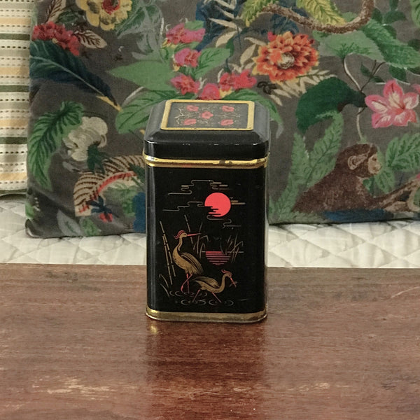 Petite boîte en métal Twinings thé de Ceylan années 80 par Hello Broc brocante en ligne