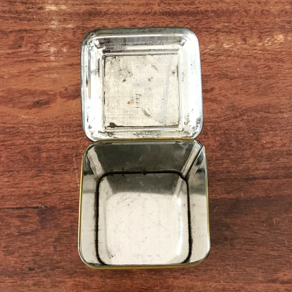 Petite boîte en métal Twinings thé de Ceylan années 80 par Hello Broc brocante en ligne