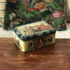Boîte rectangulaire vintage en métal Biscuiterie Damoiseau par Hello Broc brocante en ligne
