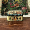 Boîte rectangulaire vintage en métal Biscuiterie Damoiseau par Hello Broc brocante en ligne