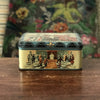 Boîte rectangulaire vintage en métal Biscuiterie Damoiseau par Hello Broc brocante en ligne