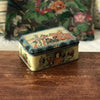 Boîte ancienne rectangulaire vintage en métal Biscuiterie Damoiseau par Hello Broc brocante en ligne