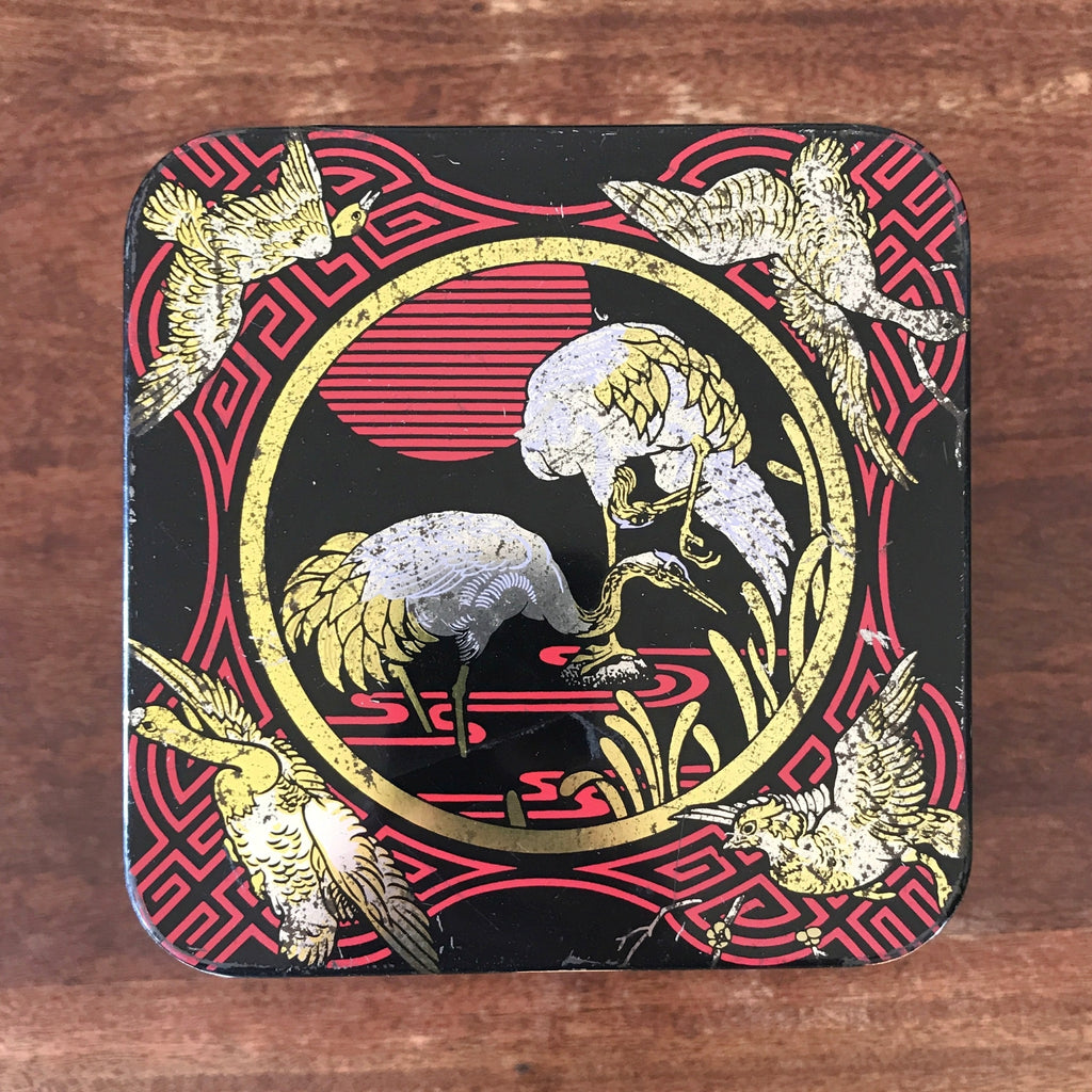 Très grande boîte en métal Twinings thé de Ceylan années 80 par Hello Broc brocante en ligne