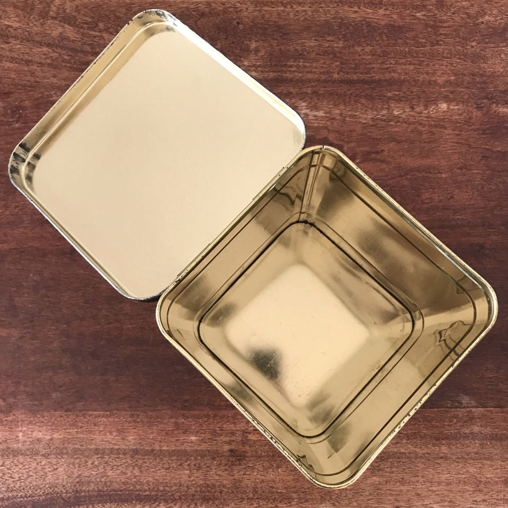 Très grande boîte en métal Twinings thé de Ceylan années 80 par Hello Broc brocante en ligne