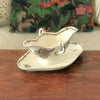 Saucière ancienne en faïence de Choisy le Roi HB & Cie par Hello Broc brocante en ligne fin 19ème début 20ème siècle
