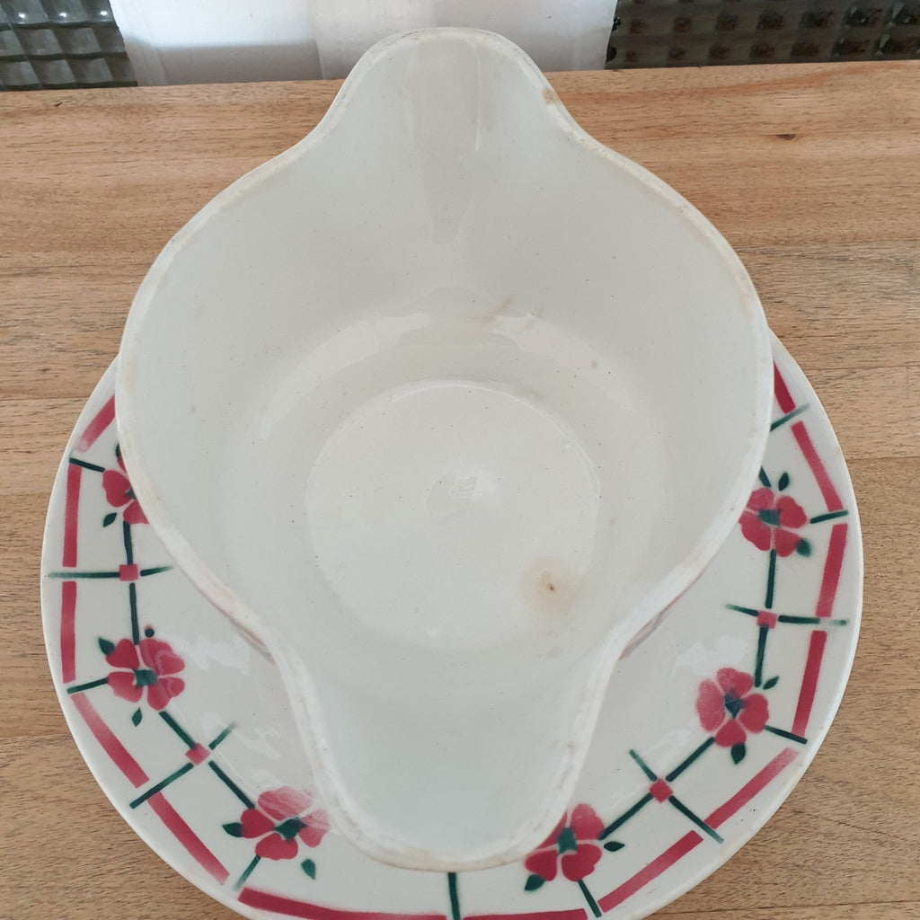 Saucière en faïence de Céranord Saint Amand Nord modèle Monique par Hello Broc brocante en ligne