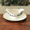 Saucière sur piédouche Digoin Sarreguemines décor Printemps par Hello Broc brocante en ligne