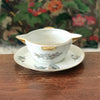 Saucière en porcelaine vintage de Limoges France ULIM  décor pavots par Hello Broc brocante en ligne