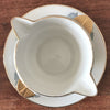 Saucière en porcelaine vintage de Limoges France ULIM  décor pavots par Hello Broc brocante en ligne