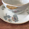 Saucière en porcelaine vintage de Limoges France ULIM  décor pavots par Hello Broc brocante en ligne