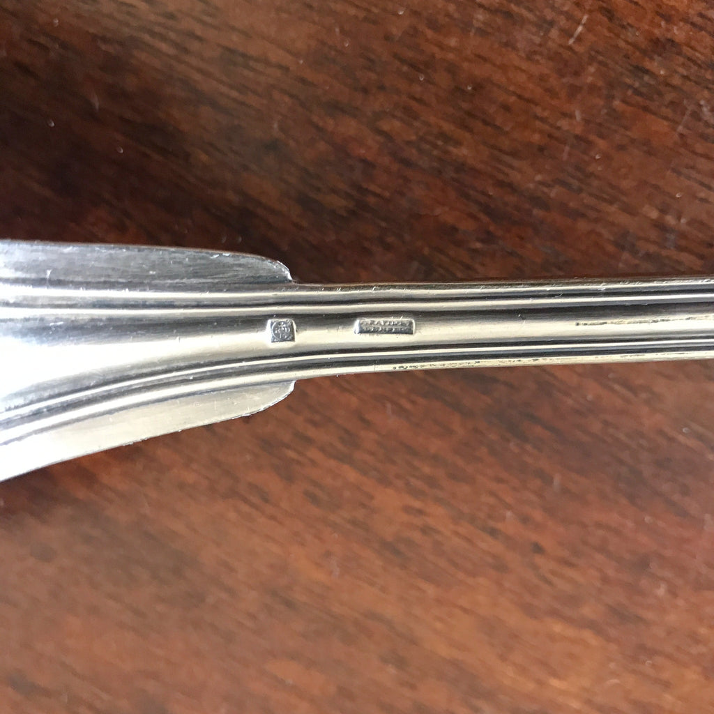 Louche en métal argenté Ravinet d'Enfert Circa 1930 par Hello Broc brocante en ligne