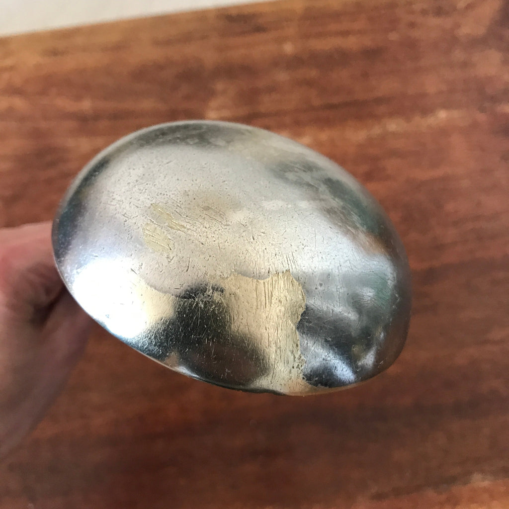 Louche en métal argenté Ravinet d'Enfert Circa 1930 par Hello Broc brocante en ligne