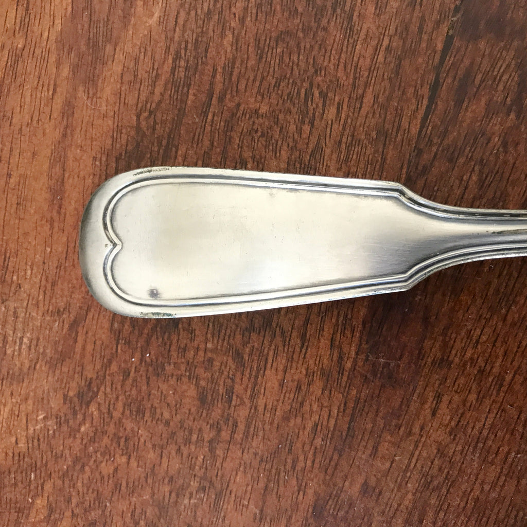 Louche en métal argenté Ravinet d'Enfert Circa 1930 par Hello Broc brocante en ligne