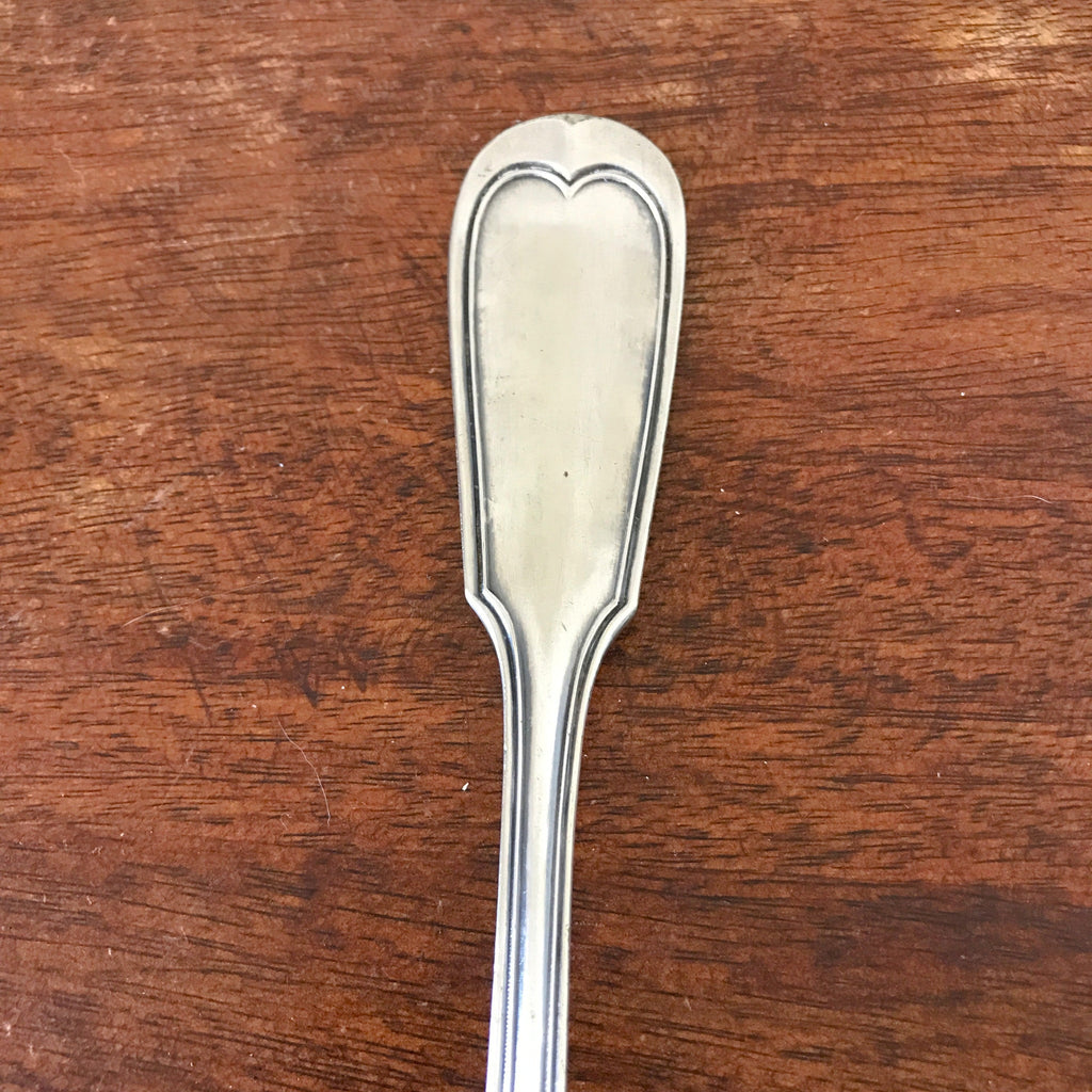 Louche en métal argenté Ravinet d'Enfert Circa 1930 par Hello Broc brocante en ligne