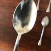 Ensemble de 6 cuillères à moka en métal argenté décor feuille de l'orfèvre Paul-François Guillaumot par Hello Broc brocante en ligne