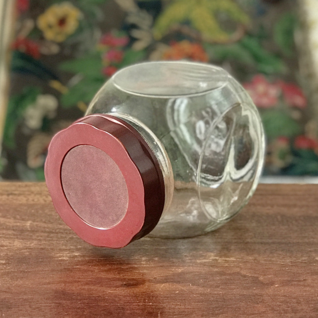 Bocal à bonbons en verre moulé Sisa des années 50 / 60 par Hello Broc brocante en ligne