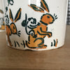 Ensemble de 2 pots à épices anciens sans couvercle Faïencerie Nouvelle Givors France Circa 1930 Art Deco par Hello Broc brocante en ligne