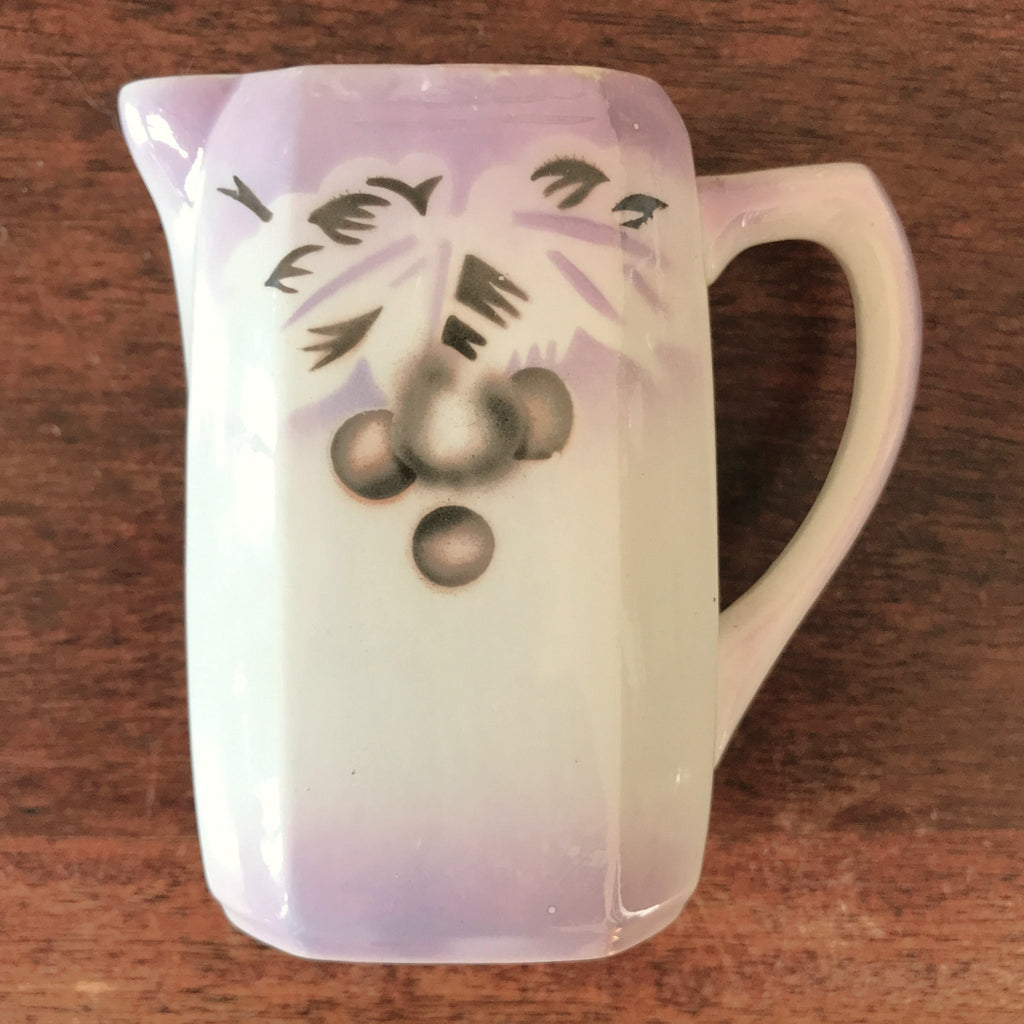 Série de pots à lait de tailles différentes Art Déco par Digoin et Sarreguemines par Hello Broc brocante en ligne