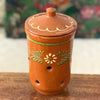 Pot à ail vintage Ayos en terre cuite vernissée par Hello Broc brocante en ligne