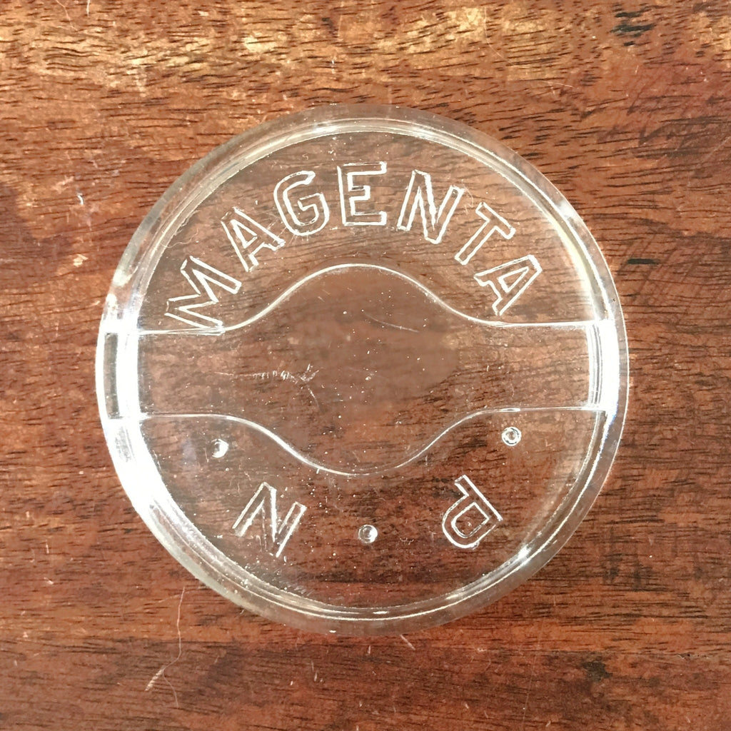 Grand bocal vintage 1 litre en verre moulé et son couvercle par Hello Broc brocante en ligne