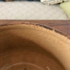 Caquelon cassolette vintage en grès vernissé d'Alsace Soufflenheim France par Hello Broc brocante en ligne