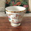 Tasse de célébration souvenirs en céramique par Hello Broc brocante en ligne