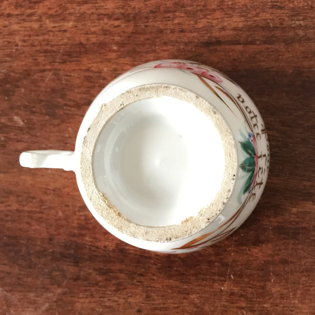 Tasse de célébration souvenirs en céramique par Hello Broc brocante en ligne