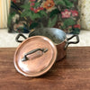 Petite marmite ou cocotte ancienne en cuivre étamé par Hello Broc brocante en ligne