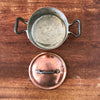 Petite marmite ou cocotte ancienne en cuivre étamé par Hello Broc brocante en ligne