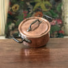 Petite marmite ou cocotte ancienne en cuivre étamé par Hello Broc brocante en ligne