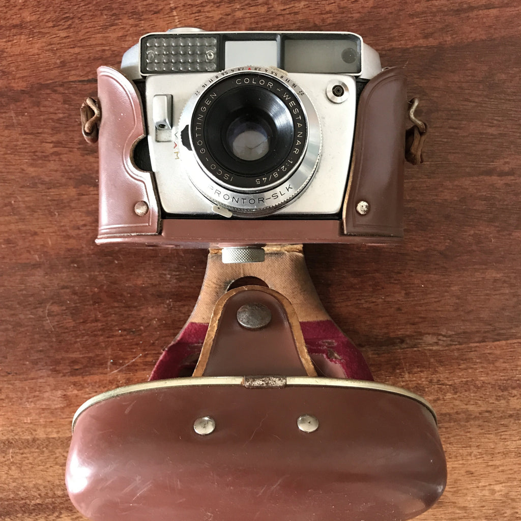 Appareil photo vintage Balda matic I dans sa boîte d'origine 1960 par Hello Broc brocante en ligne