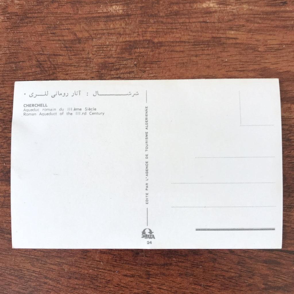 Lot de 3 cartes postales anciennes colorisées souvenirs de Cherchell en Algérie par Hello Broc brocante en ligne