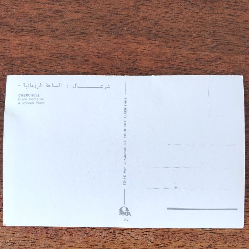 Lot de 3 cartes postales anciennes colorisées souvenirs de Cherchell en Algérie par Hello Broc brocante en ligne