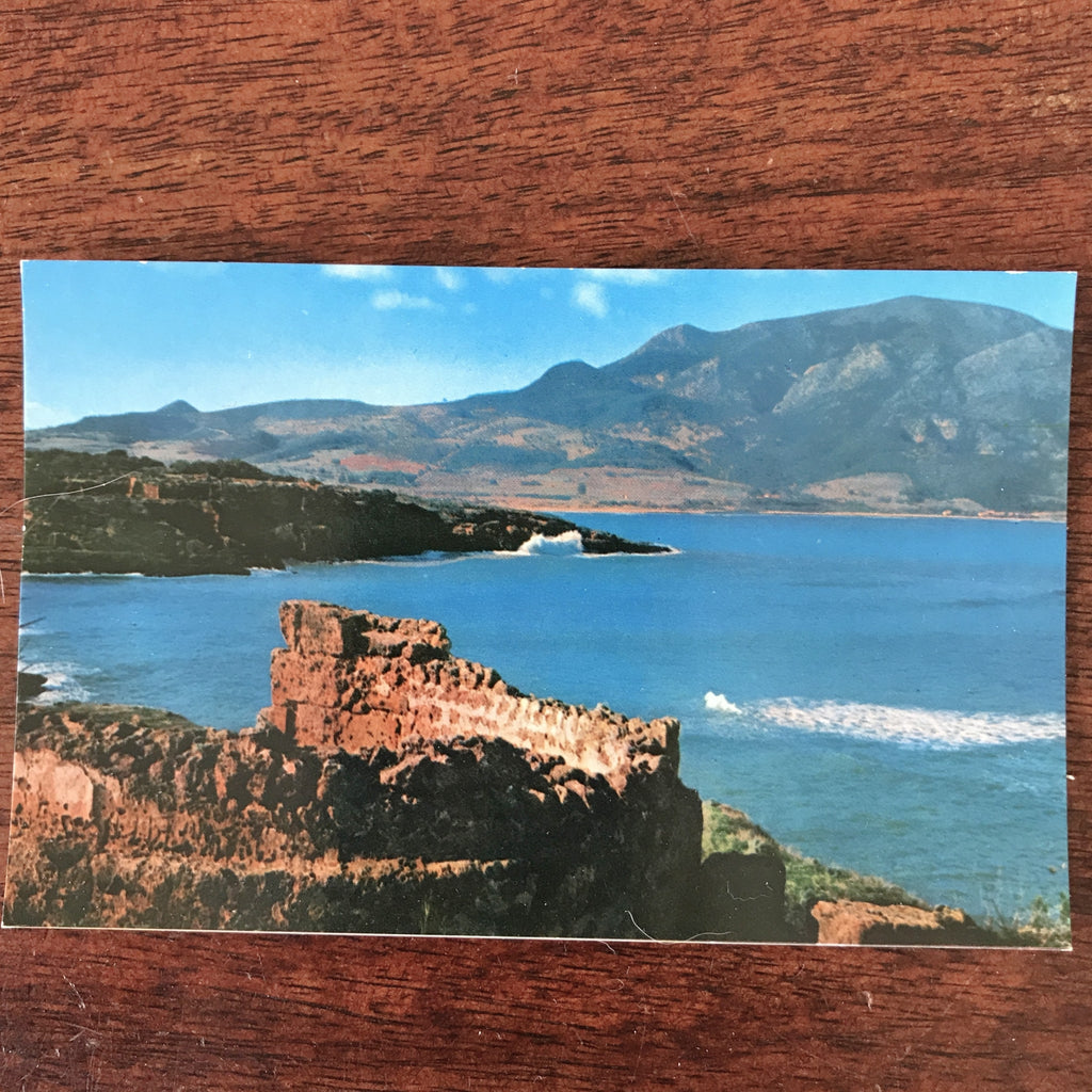 Lot de 4 cartes postales vintage et colorisées anciennes ou CPA de Tipasa ou Tipaza en Algérie par Hello Broc brocante en ligne